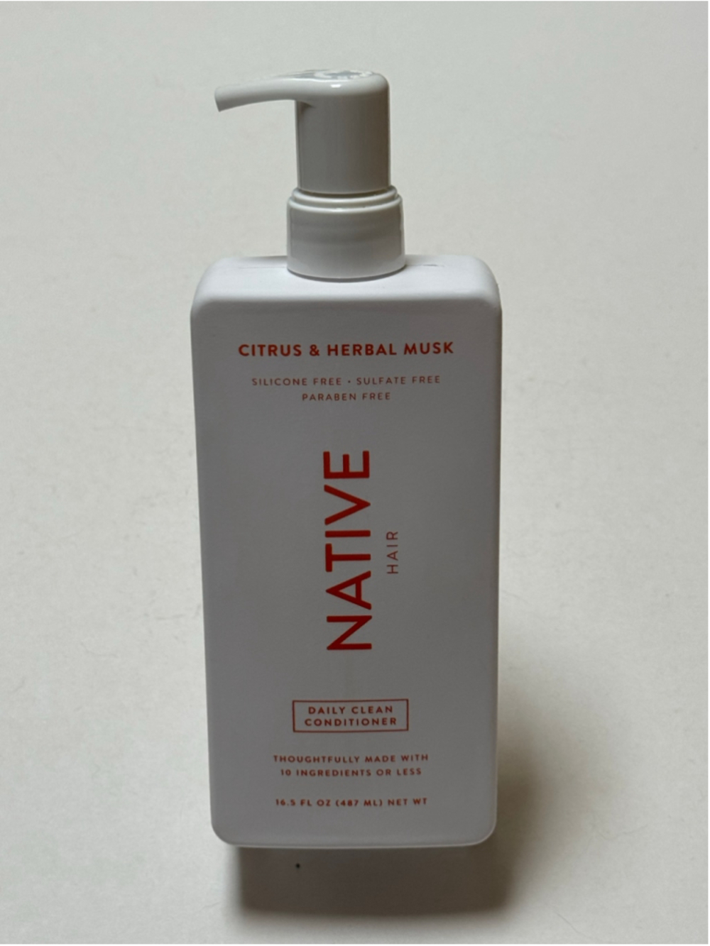 Native Citrus and Herbal Musk Daily Clean Conditioner 16.5oz NEW